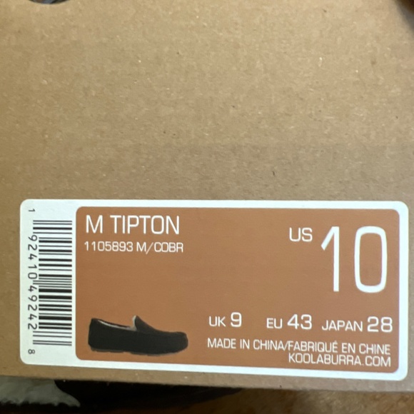 Mens kookaburra slippers - Picture 4 of 4